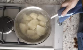 отварной картофель