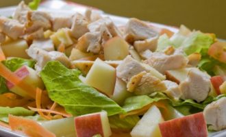 Лучший куриный салат