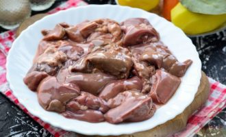 обжарить куриную печень