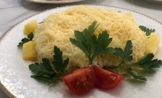салат из курицы, вкусный и оригинальный