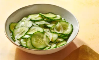 салат из огурца
