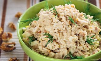 Лучший Салат из курицы