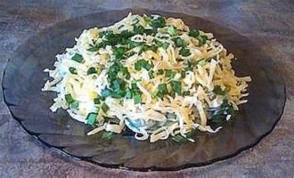 Салат из буженины с сыром