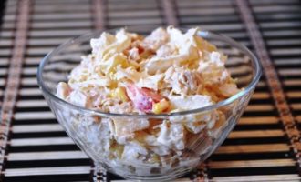 салат из курицы