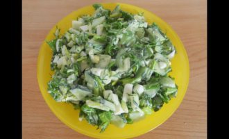 салат из редьки с яйцами