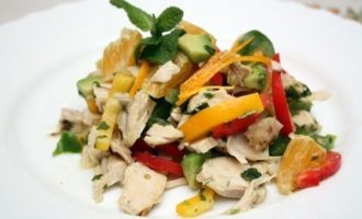 Филиппинский Куриный салат