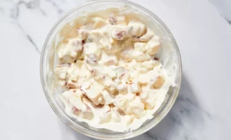 яичные белки и картофель