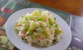 Ананасовый Салат
