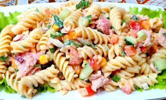Итальянский Салат из Макарон
