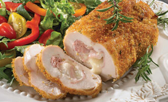 Фаршированные Куриные Рулетики