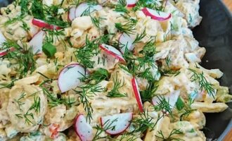 новый картофельный салат