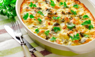 Куриная запеканка на миллион рублей