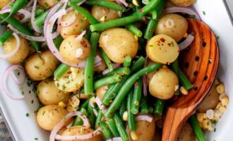 веганский картофельный салат