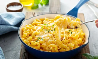 Макароны с сыром