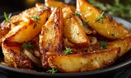 жареный картофель